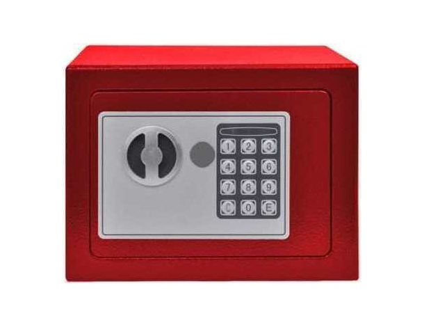 Cassaforte da Incasso con Tastierino Digitale Ferro Doppie Chiavi... Cassaforte da Incasso con Tastierino Digitale Ferro Doppie Chiavi...
