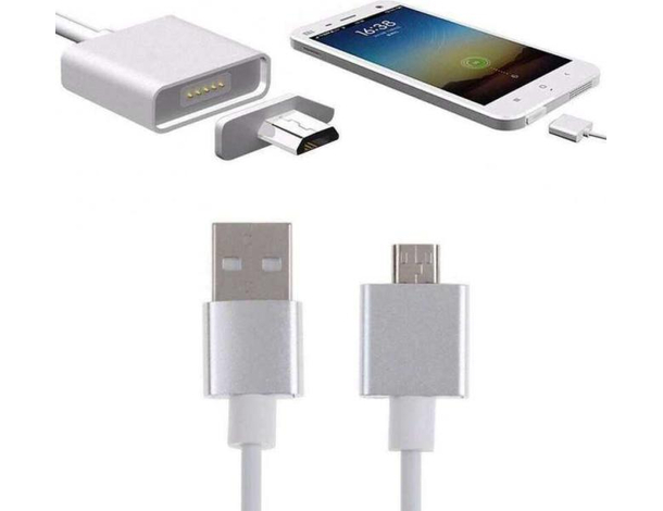 Cavo Ricarica Magnetico Micro USB Caricatore Compatibile Android Connettore...