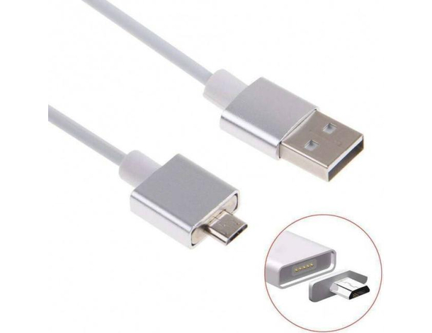 Cavo Ricarica Magnetico Micro USB Caricatore Compatibile Android Connettore...