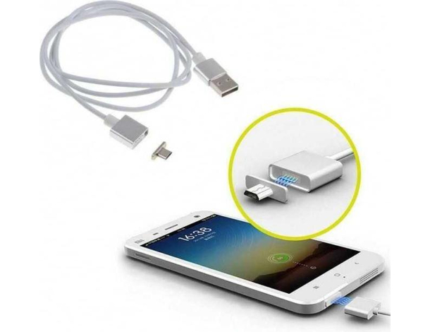 Cavo Ricarica Magnetico Micro USB Caricatore Compatibile Android Connettore