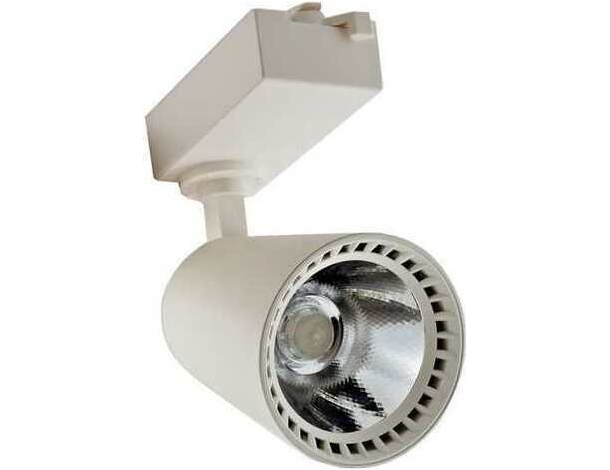 Faretto 10W Cob a Led 4000k Faro per Binario Track Luce Naturale Casa Soggiorno