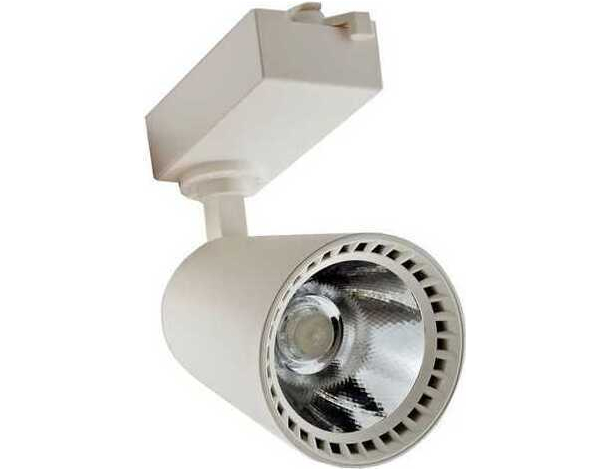 Faretto 10W Cob a LED 6000K Faro per Binario Track Luce Naturale Casa Soggiorno