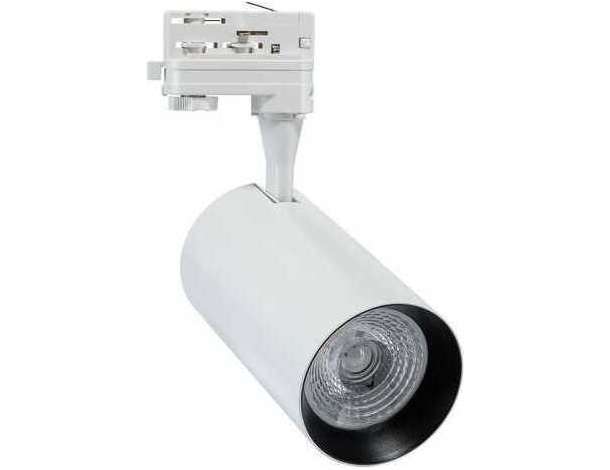 Faretto 50w Cob a Led 3000k Faro per Binario Track Luce Calda Casa Soggiorno