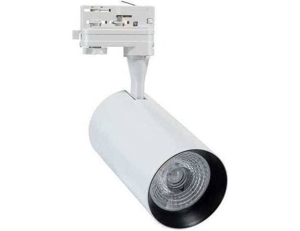 Faretto a Led 50w Cod 4000K Track Binario Luce Naturale Casa Negozio Risparmio
