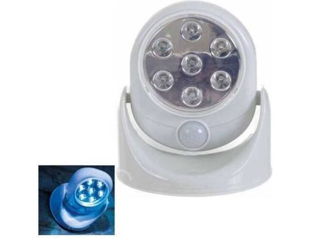 Faro LED Sensore di Movimento Luce Bianca Faretto Esterno Luce di Cortesia 360°