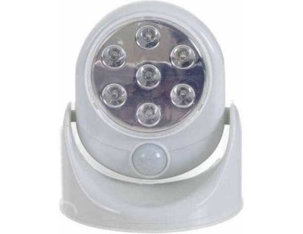 Faro LED Sensore di Movimento Luce Bianca Faretto Esterno Luce di Cortesia...