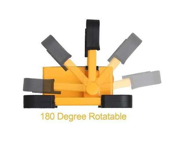 Lampada Emergenza Portatile 32 LED COB Ricaricabile Lavoro Energia Solare...