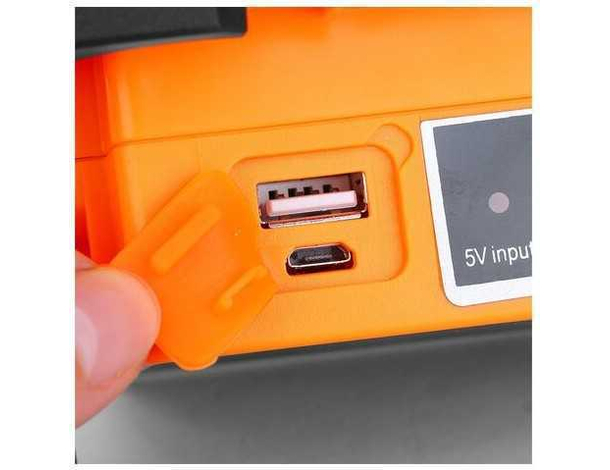 Lampada Emergenza Portatile 32 LED COB Ricaricabile Lavoro Energia Solare...