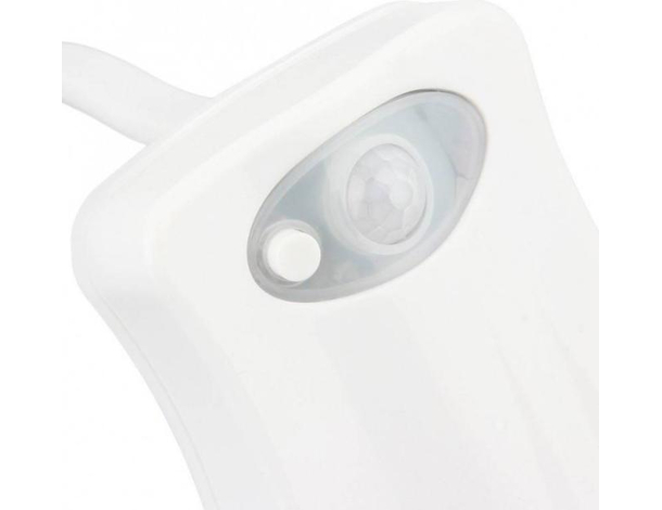 Lampada Notturna per Bagno WC Tazza Led Sensore 8 Colori Diversi per Anziani...