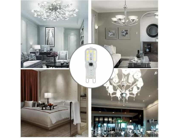 Lampadina LED G9 3w Btl-91403 6500k Luce Calda Alogene Illuminazione Casa