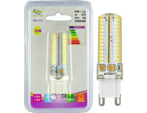 Lampadina LED G9 5w BTL-99605 3000k Luce Calda Alogena Illuminazione Casa
