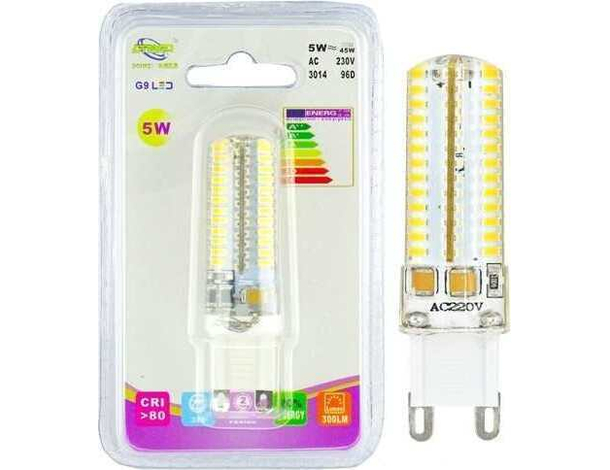 Lampadina LED G9 Btl-99605 5w 6500k Luce Fredda Alogena Illuminazione Casa