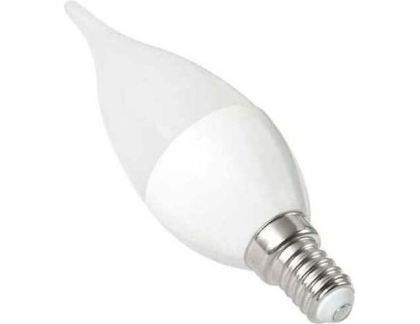 Lampadina led candela luce 6 w e14 ecologica bulbo bagno casa interno