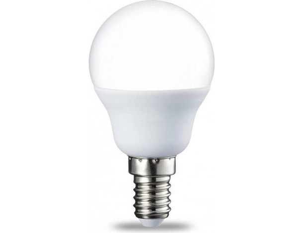 Lampadina a Sfera LED Lampada Tonda E14 5,5w Bianco Freddo Abat-jour Camera