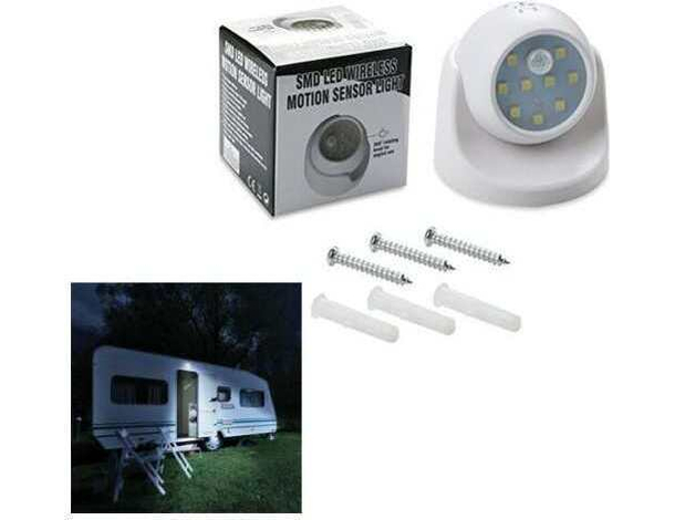 Luce a Led 9x9cm con Sensore di Movimento SMD 3w Parete Illuminazione...