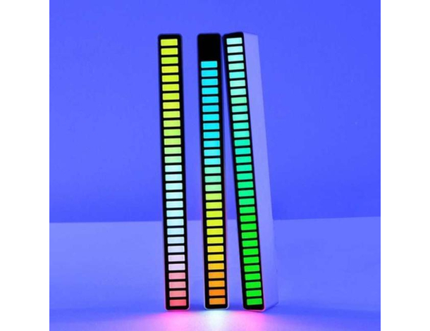 Led RGB con Attivazione Vocale Pickup Ritmo Colori Chiari Controllo Suono...