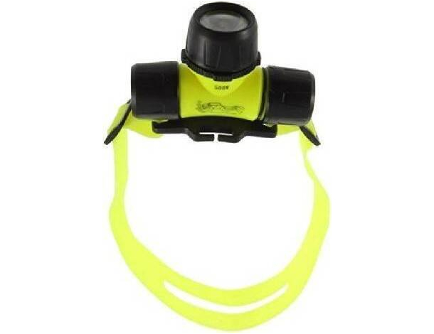 Torcia Subacquea LED 100mt Alloggio Frontale con LED Cree XM-l T6 Professionale