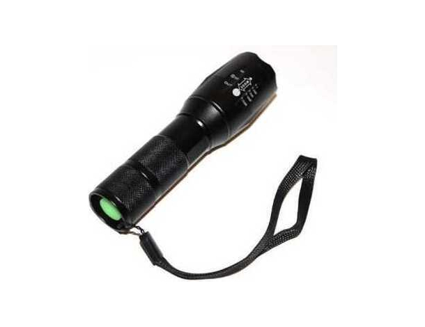 Torcia Tattica 80000 watt Militare Luce LED Alluminio Polizia Batteria Nero...