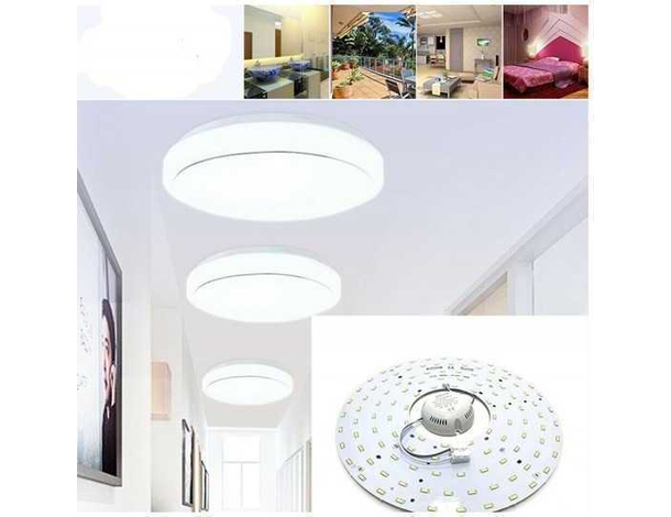Circolina a Led Piastra Disco Plafoniera Anello Luci 18W 24W 3000K 6000K (24...