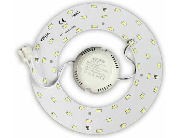 Circolina a Led Piastra Disco Plafoniera Anello Luci 18W 24W 3000K 6000K (24...