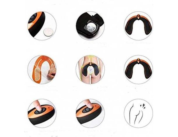 Elettrostimolatore Modellante Per Glutei Fianchi Rassodante con Telecomando...