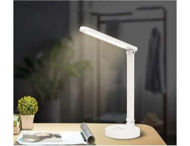 Lampada da Tavolo Scrivania Led Touch Pieghevole USB Lettura 3 Diverse...