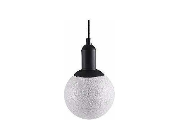 Lampada sfera 10 led cotone portatile colorata piccola grande casa lampadina...