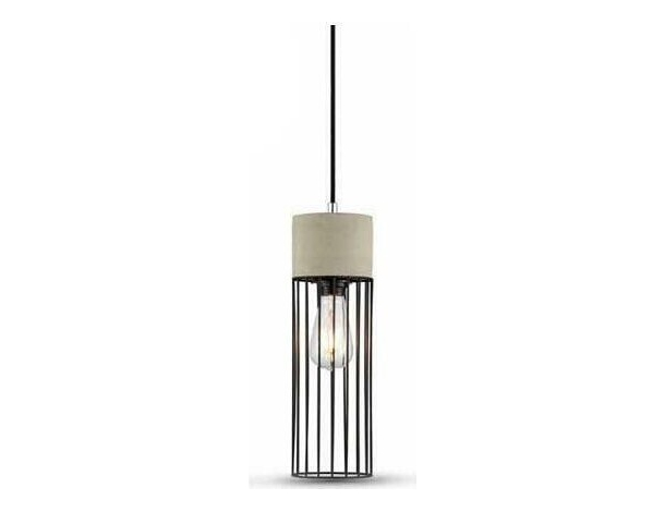 Lampadario a Sospensione VT-7121 3847 60w Soffitto Pendente Moderno Casa Grigio