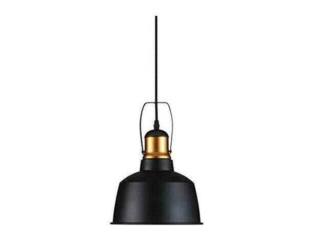Lampadario a Sospensione 60w da Soffitto VT-7422 3728 Pendente Nero Industriale