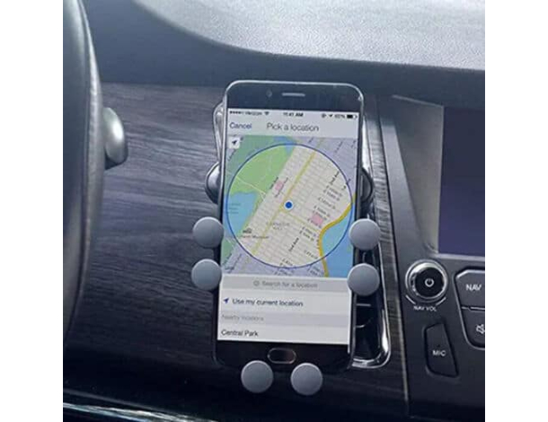 Supporto Porta Cellulare Telefono Da Auto Con Clip Bocchetta Aria Smartphone...