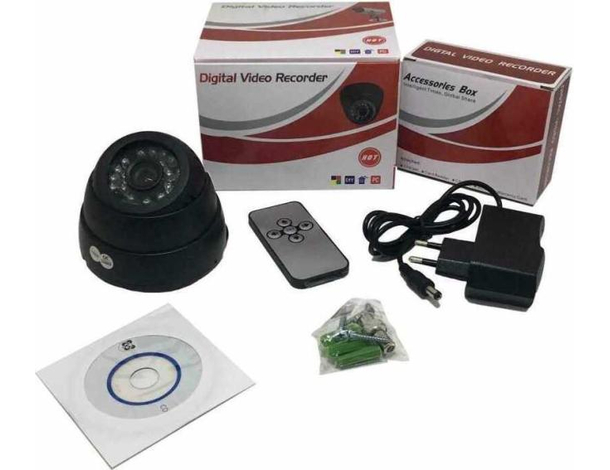 Telecamera di Sorveglianza AV-DC903B DHD Casa Ufficio Negozio 360° Sicurezza...
