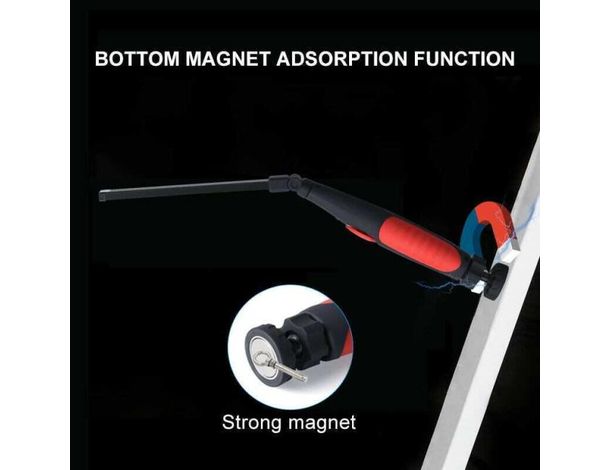 Torcia da Lavoro Led Lampada Garage Officina Meccanico Pesca Ricaricabile 6