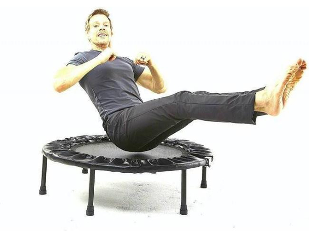 Trampolino Elastico Tappetino Per Fitness Palestra Gioco All'aperto 91cm...