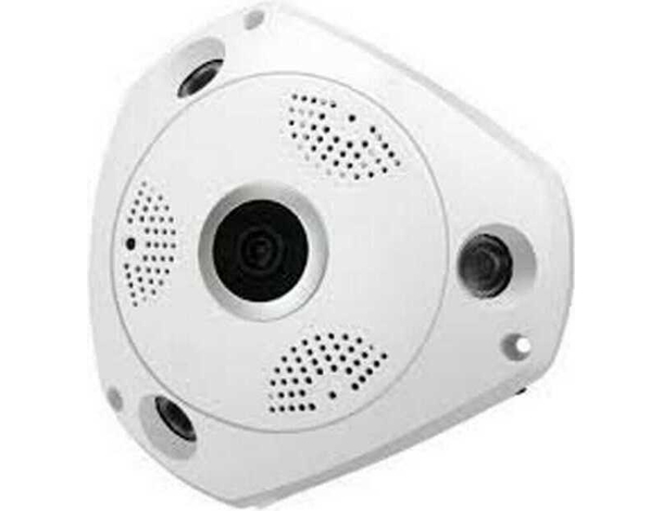 Videocamera 360° Gradi Panoramica HD Sorveglianza IP Camera Wi-Fi Casa Negozio