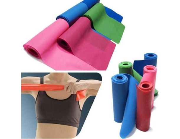 2x Banda Elastica Fascia Yoga Pilates Estensore Elastico Fitness Crossfit... 2x Banda Elastica Fascia Yoga Pilates Estensore Elastico Fitness Crossfit...