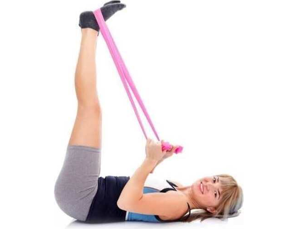 2x Banda Elastica Fascia Yoga Pilates Estensore Elastico Fitness Crossfit... 2x Banda Elastica Fascia Yoga Pilates Estensore Elastico Fitness Crossfit...
