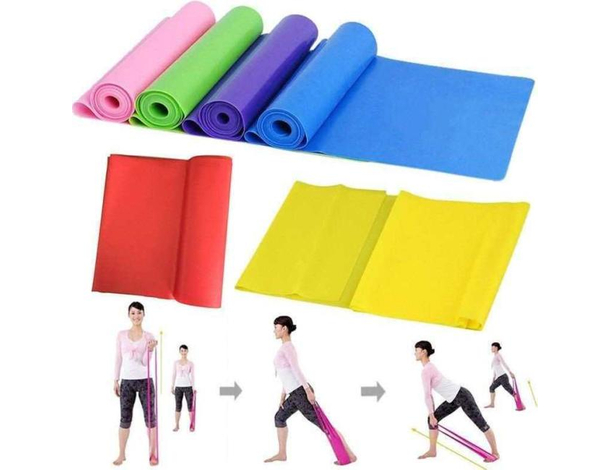 2x Banda Elastica Fascia Yoga Pilates Estensore Elastico Fitness Crossfit... 2x Banda Elastica Fascia Yoga Pilates Estensore Elastico Fitness Crossfit...