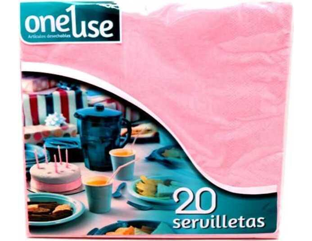 40pz tovaglioli doppio velo rosa 33x33 cm pacco 182c pacco feste compleanni