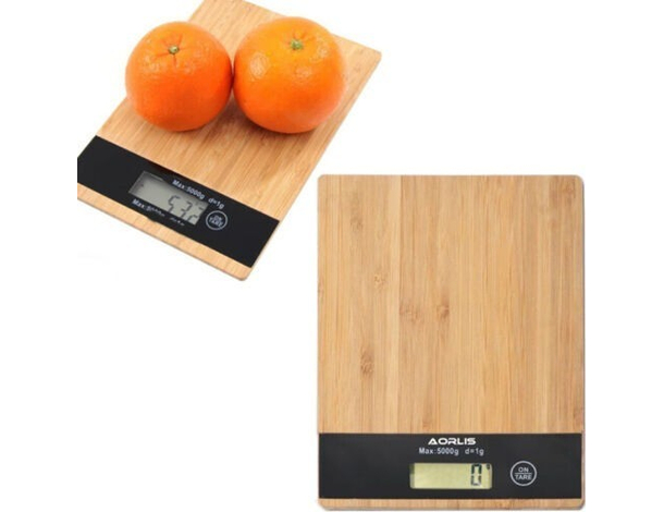 Bilancia da Cucina Digitale Elettronica 1gr-5kg Alimenti Tara LCD Precisione