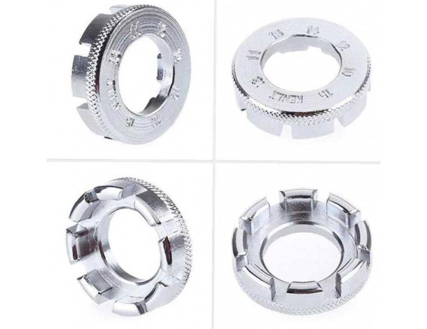 Chiave Tira Raggi Ruote Standard Bicicletta 8 Facce Attrezzo Ciclismo Sport...