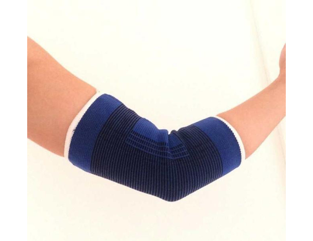 Coppia supporti fasce gomiti sostegno supporto fascia elastica gomito blu tutore