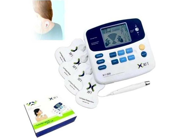 Elettrostimolatore 4 Canali Stimolatore Tonificante Allenamento Muscoli Fitness