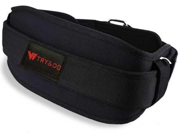 Fascia Lombare Cintura Reni Body Building Supporto Sollevamento Pesi 90 cm 5