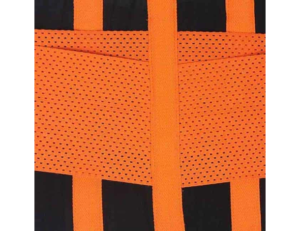 Fascia Modellante Arancione Snellente Doppio Strappo con Stecche Fitness...