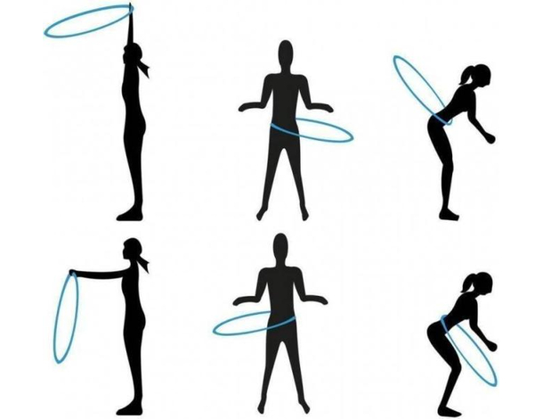 Hula Hoop in Schiuma Componibile Smontabile Addominali e Fianchi Perfetti...