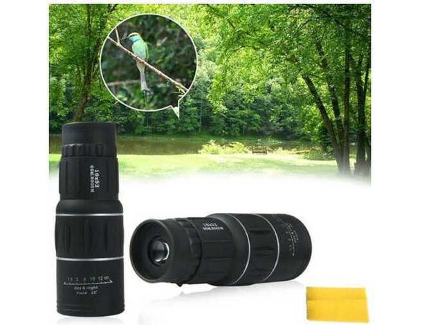 Monocolo Telescopico 16x52 con Zoom Cannocchiale Modulare Caccia...