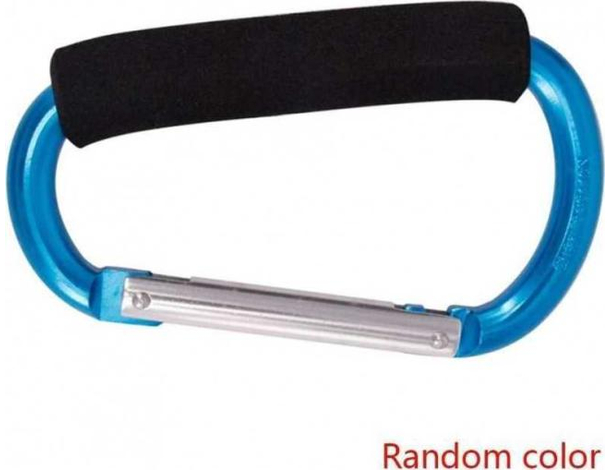 Moschettone con Impugnatura in Spugna 160mm Fibbia in Alluminio Portachiavi...