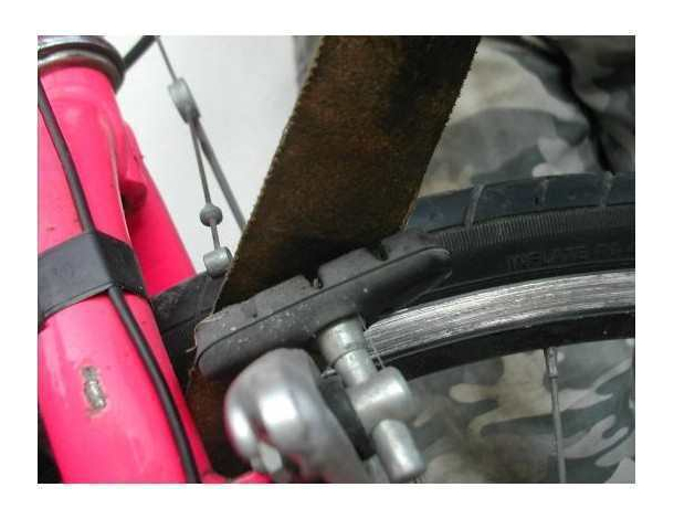 2x Pattini per Freni Bici 70mm Freno Bicicletta Ciclismo Frenata Cerchione...