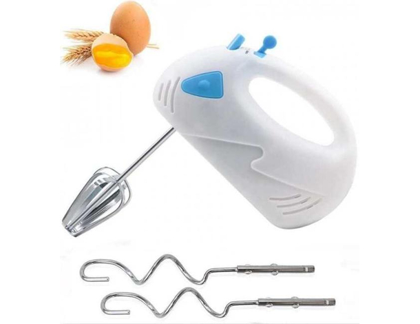 Sbattitore Elettrico Frullatore Frusta Impastatore 4 Fruste 100 W  5 Velocità