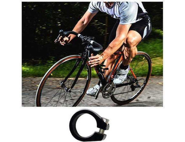 Sgancio rapido sellino bici bicicletta bloccaggio morsetto in alluminio...